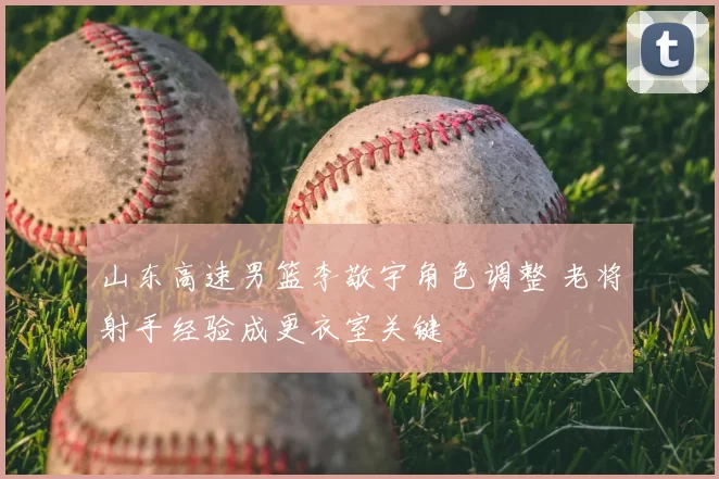 山东高速男篮李敬宇角色调整 老将射手经验成更衣室关键